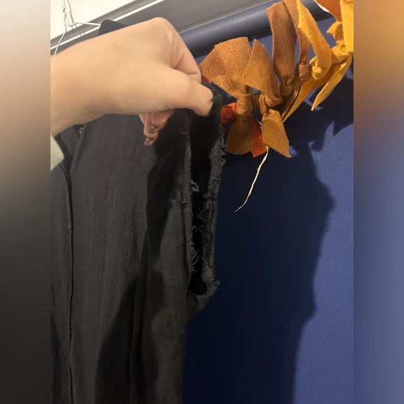 WILD FABLE oversized linen tshirt blouse M - Picture 6 of 8